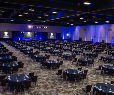 Overview of convention area